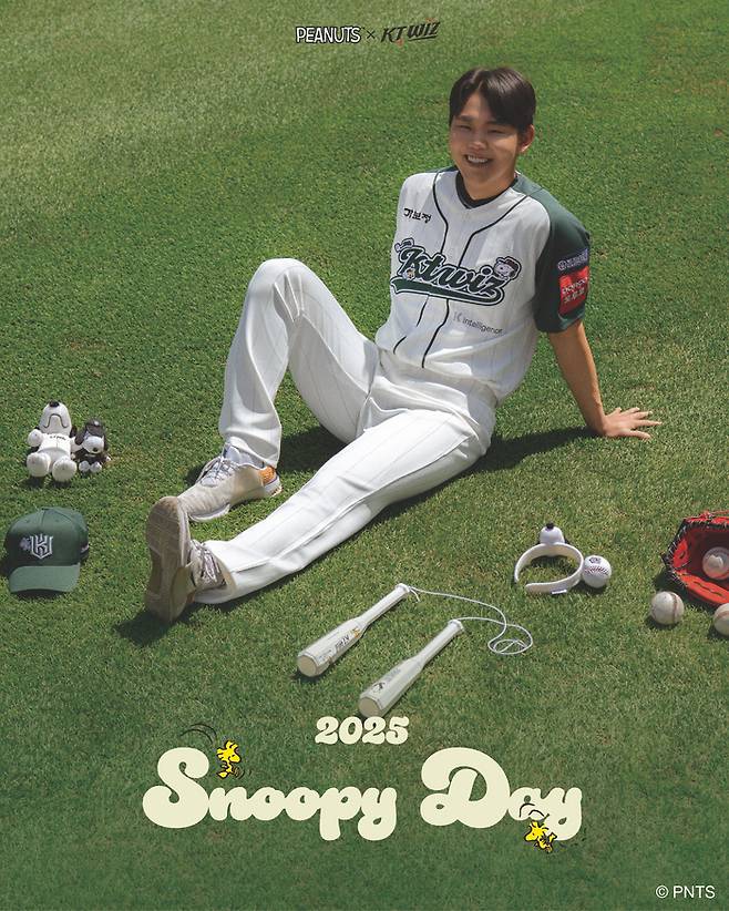 KT가 이번 주말 3연전에서 스누피 데이를 진행한다. 사진 | KT 위즈