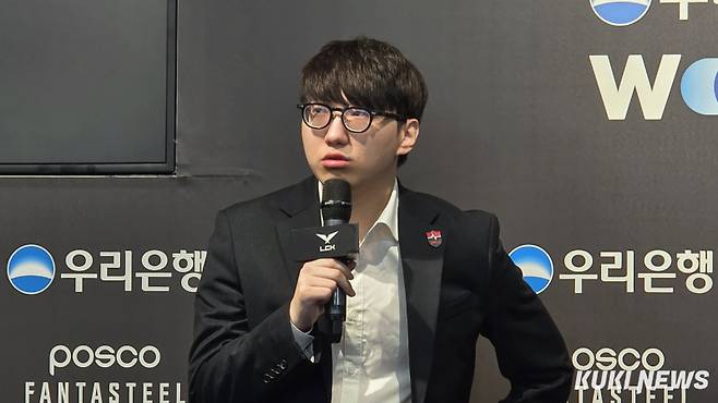박승진 농심 레드포스 감독. 김영건 기자