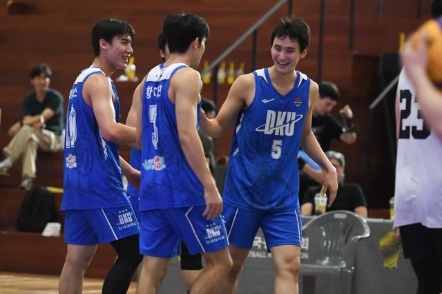 ‘젊고 강한’ 단국대, 그들이 3x3 최강 코스모를 잡았다. 사진=대한민국농구협회 제공