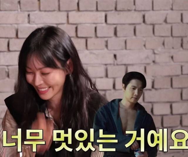 김소연이 이상우의 베드신을 보고 감탄을 했다고 밝혔다. / 유튜브 '짠한형'