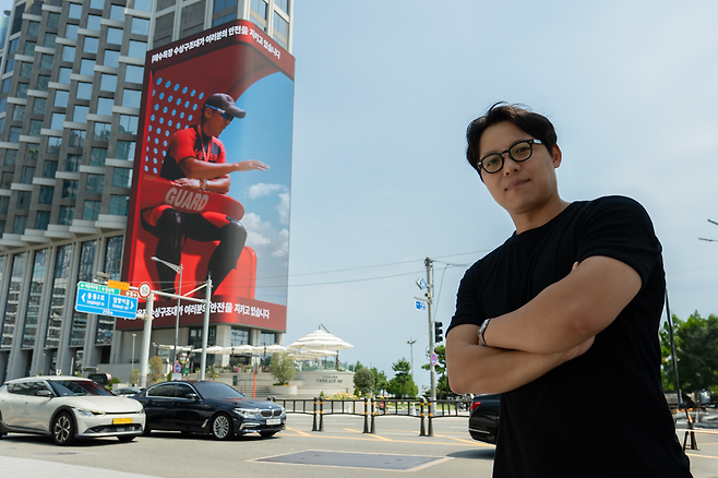 이노션 제작부문 CR2센터에서 광고를 제작하고 있는 10년차 방현욱(36) 카피라이터 [이노션 제공]