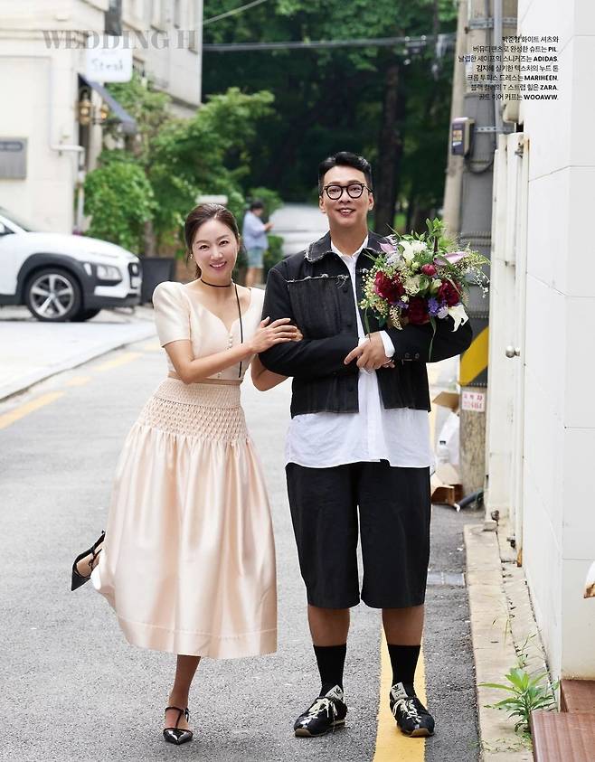 사진=김지혜 소셜미디어, 매거진 웨딩 H