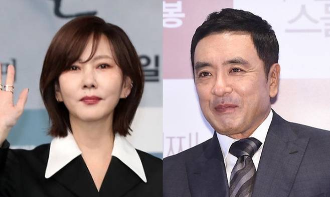 김남주(왼쪽)·김승우. 뉴시스·뉴스1