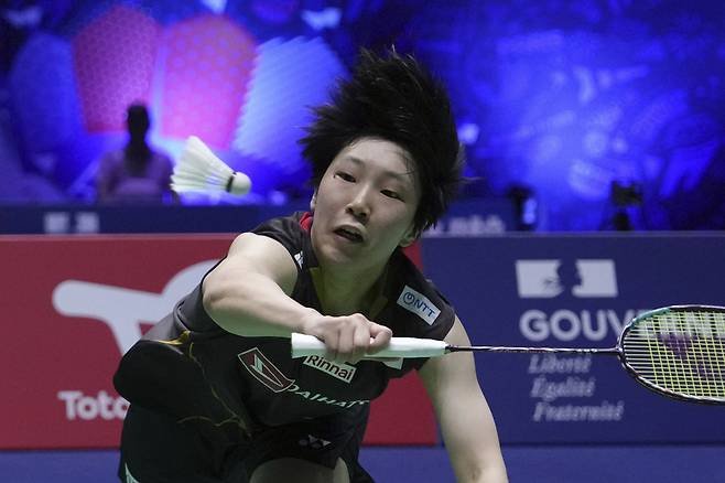 야마구치 아카네. 파리 | AP연합뉴스