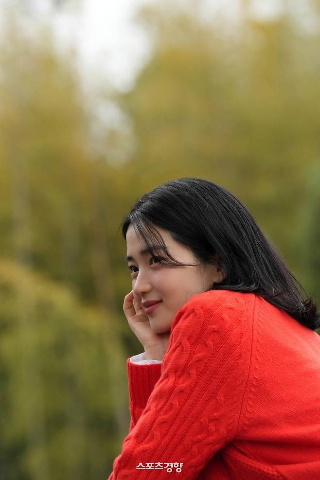 폴햄 가을 화보에 참여한 배우 김태리. 매니지먼트 mmm 제공