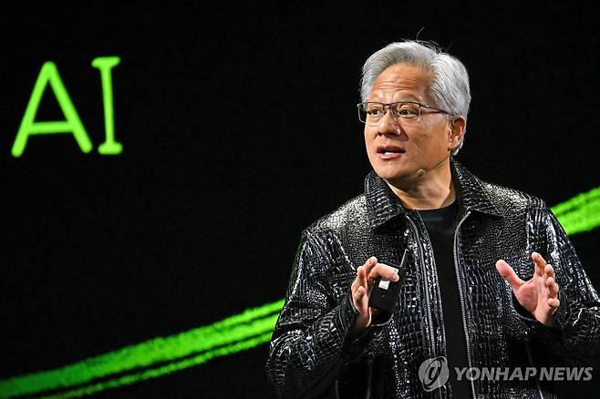 엔비디아 젠슨 황 CEO [AFP 연합뉴스 자료사진. 재판매 및 DB 금지]