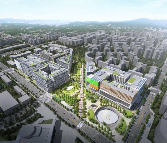 최근 수분양자들이 시행사와 시공사를 상대로 분양계약 취소와 손해배상을 청구했다가 1심 패소한 마곡 롯데캐슬 르웨스트 조감도.(사진=롯데건설)