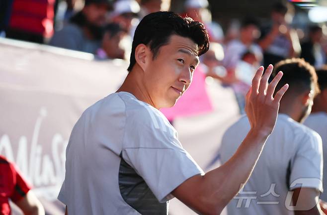 LA FC 손흥민. ⓒ 로이터=뉴스1