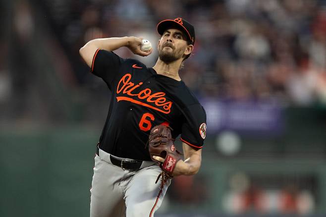 볼티모어 오리올스 선발투수 딘 크레머. Imagn Images연합뉴스