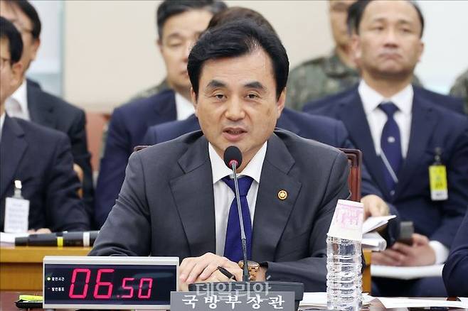 안규백 국방부 장관 ⓒ데일리안 홍금표 기자