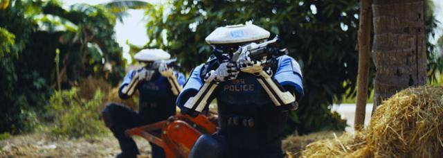 인간과 AI의 공존을 다룬 영화 '더 크리에이터(The Creator)'의 한 장면.