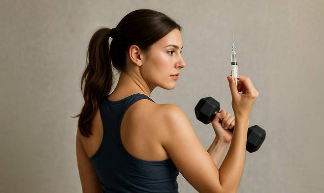 체중 감량 주사의 등장으로 다이어트 수요층이 운동 대신 주사를 선택하는 경우가 많아지고 있다./이미지=챗GPT