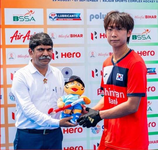 경기 MVP 손다인(오른쪽). 사진[연합뉴스]