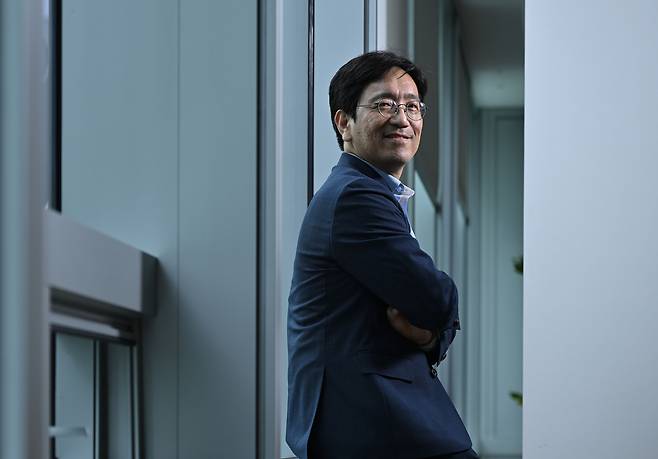 이두나 KB골든라이프 부장이 지난 25일 오후 서울 여의도 KB국민은행 신관에서 헤럴드경제와 인터뷰에 앞서 포즈를 취하고 있다. 임세준 기자
