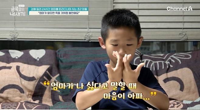 채널A ‘요즘 육아 - 금쪽같은 내새끼’ 캡처