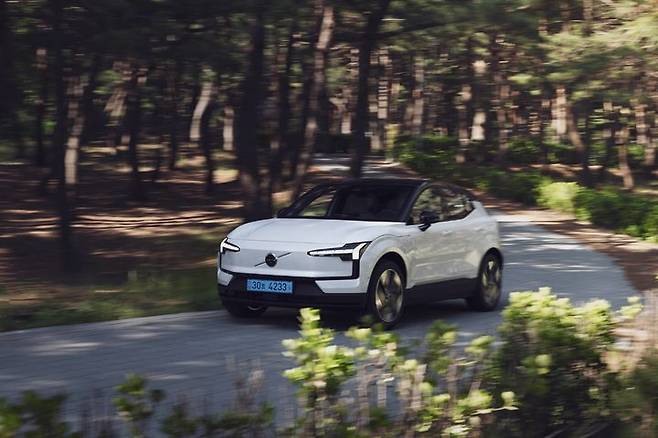 [서울=뉴시스] 볼보자동차코리아 EX30. (사진=볼보자동차코리아) 2025.02.19 photo@newsis.com *재판매 및 DB 금지 *재판매 및 DB 금지