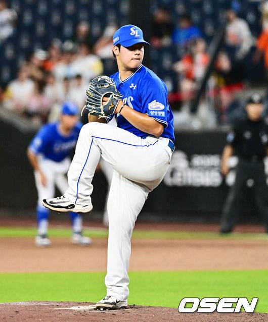 [OSEN=지형준 기자] 퓨처스올스타전 삼성 정민성. 2025.07.11 / jpnews@osen.co.kr