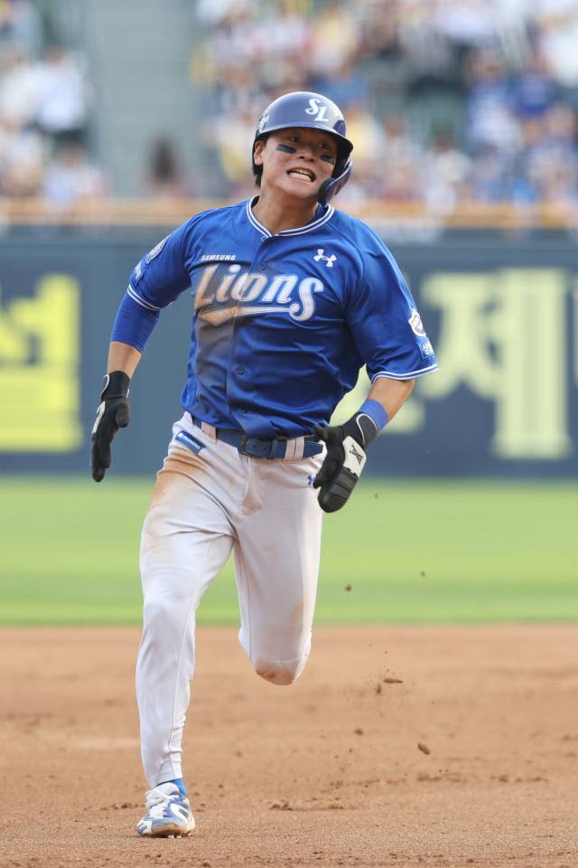 삼성 라이온즈의 박승규. 삼성 제공