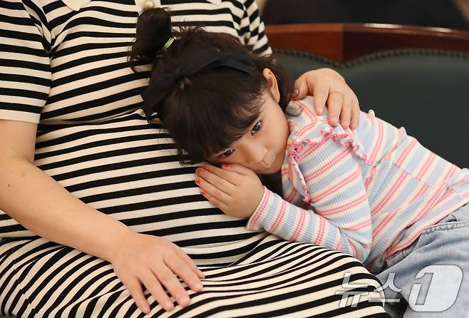 대구 수성구 파티마여성병원에서 출산이 임박한 임신부가 진료를 기다리고 있다. ⓒ News1 공정식 기자