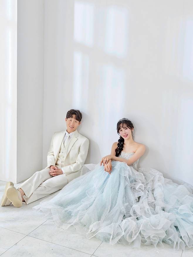 김정석(왼쪽), 김한나. 사진 | 김한나 SNS