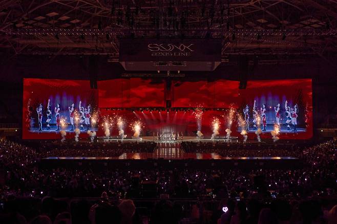 에스파 단독 콘서트 ‘2025 aespa LIVE TOUR - SYNK : aeXIS LINE’(에스파 라이브 투어 - 싱크 : 엑시스 라인) (제공: SM엔터테인먼트)