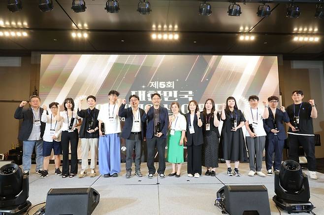 대한민국 대표 콘텐츠 축제인 '웹툰·애니메이션 페스티벌'이 29일 광주에서 열렸다.