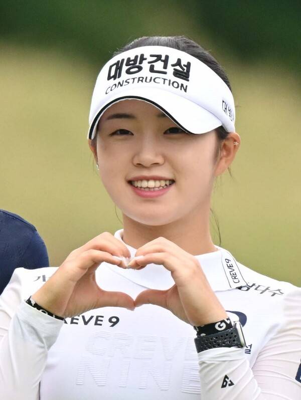 2025년 한국여자프로골프(KLPGA) 투어 제14회 KG 레이디스 오픈 우승 경쟁에 뛰어든 임진영 프로. 사진제공=KLPGA