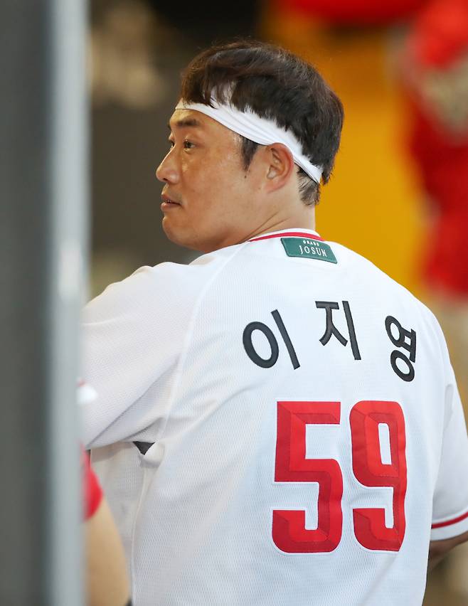 31일 인천 NC전에서 시즌 3호 홈런을 기록한 포수 이지영. SSG 제공