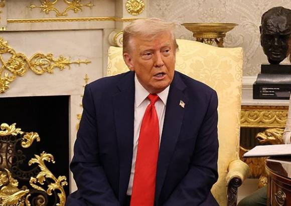 이재명 대통령과 도널드 트럼프 미국 대통령이 25일(현지시간) 미국 워싱턴DC 백악관에서 정상회담을 하고 있다. 2025.8.26 [사진=연합뉴스]