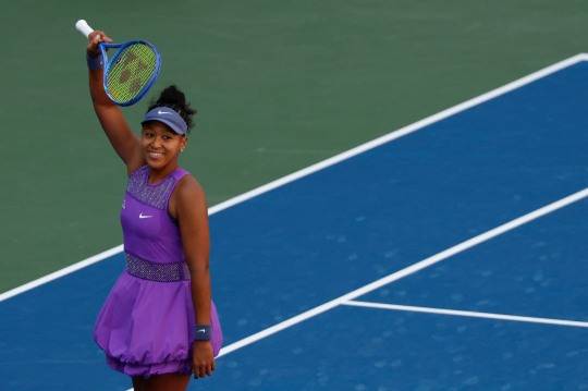 4년 만에 메이저 대회 16강 오른 오사카. 사진=연합뉴스