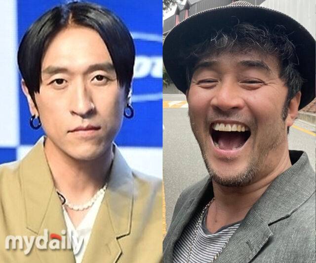 빽가가 최민수를 가장 싫어하는 배우라고 말해 눈길을 끌었다. / (왼쪽) 마이데일리 DB, (오른쪽) 강주은 소셜미디어