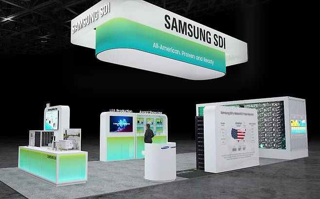 삼성SDI ‘RE+ 2025’ 전시장 조감도 [삼성SDI 제공]