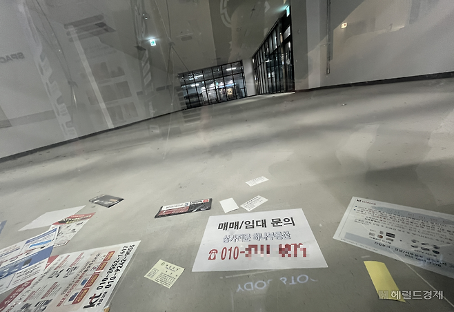 서울의 한 신축 아파트 단지 내 상가. [사진=윤성현 기자/quq@heraldcorp.com]