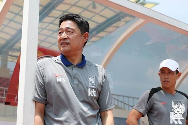 [서울=뉴시스] 22세 이하(U-22) 남자 축구대표팀의 이민성 감독. (사진=대한축구협회 제공) *재판매 및 DB 금지