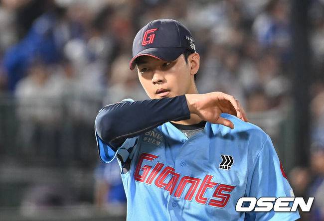 [OSEN=부산, 이석우 기자] 롯데 자이언츠 홍민기  / foto0307@osen.co.kr