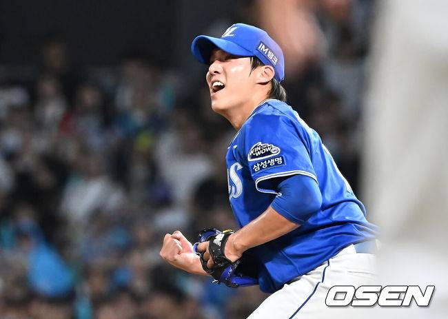 삼성 원태인. /OSEN DB