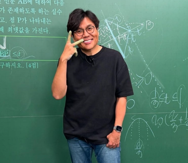 수학 스타강사 정승제씨. 사진=정승제 인스타그램 캡처