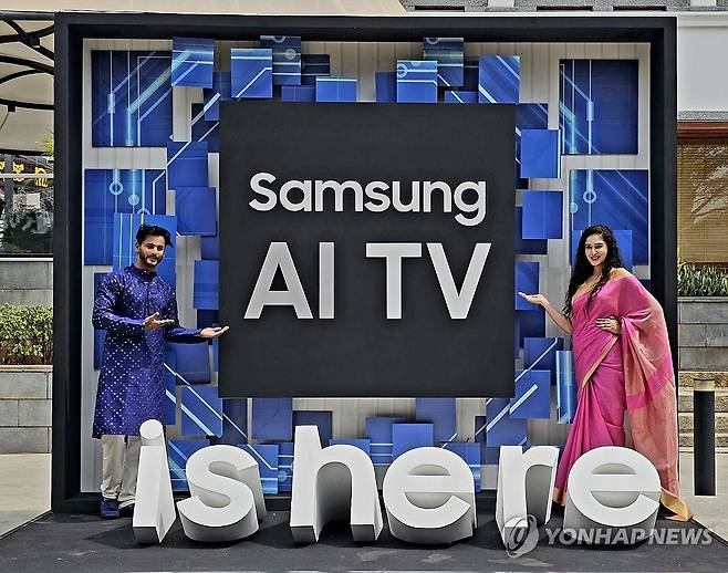 삼성전자, 인도에서도 'AI TV' 스크린 시대 [삼성전자 제공. 재판매 및 DB 금지]