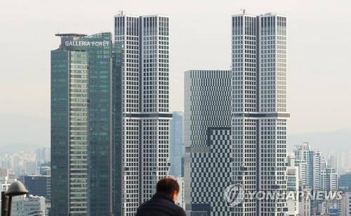 성동구 성수동 서울숲 인근 갤러리아포레, 아크로서울포레스트 주상복합아파트 모습 [연합뉴스 자료사진]