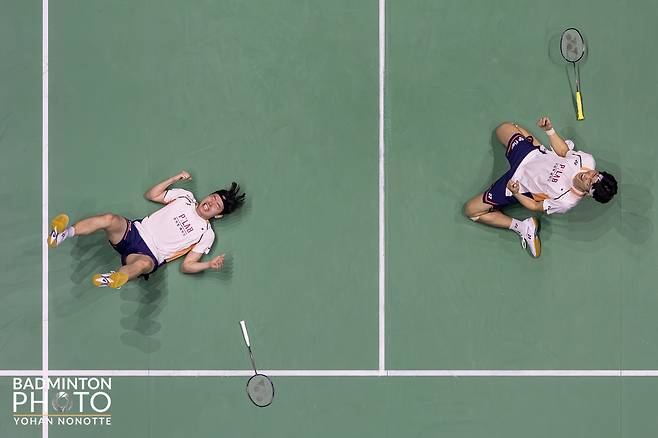 명실상부 배드민턴 남자복식 최강의 조로 자리매김한 서승재-김원호(한국배드민턴협회 제공)