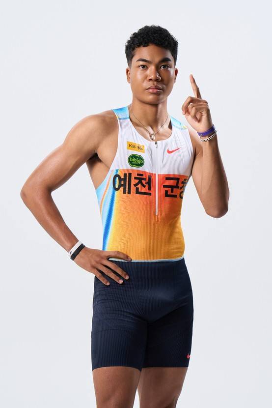 CJ그룹이 대한민국 육상계의 차세대 에이스 나마디 조엘 진과 후원 계약을 체결했다.(CJ와 함께 성장하는 육상 유망주 나마디 조엘 진, '유 퀴즈'서 당찬 포부 전했다). /사진=CJ