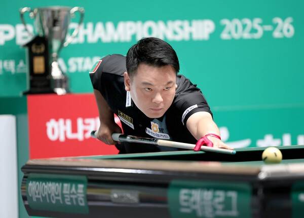 31일부터 내달 8일까지 경기도 고양 킨텍스 PBA 스타디움에서 열릴 프로당구 2025~2026시즌 4차투어 'SY 베리테옴므 PBA-LPBA에 출전하는 강동궁(SK렌터카). /사진=PBA