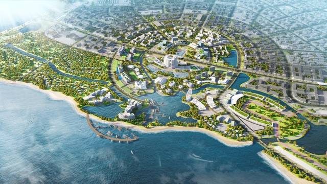 알라타우시티 조감도. [카스피안그룹 제공]