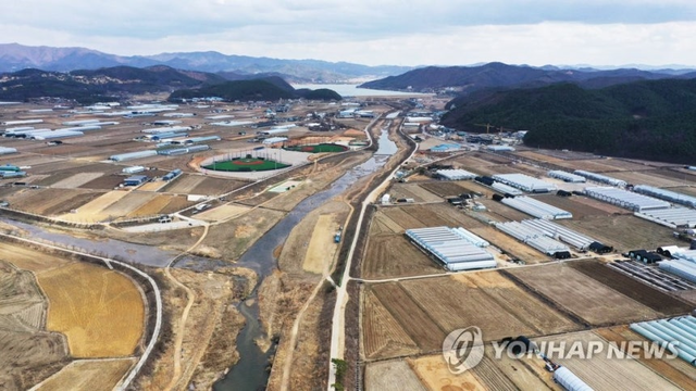 경기도 용인시 처인구 남사읍 일대. [연합뉴스 제공]