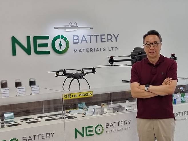 허성범 네오배터리머티리얼즈 대표