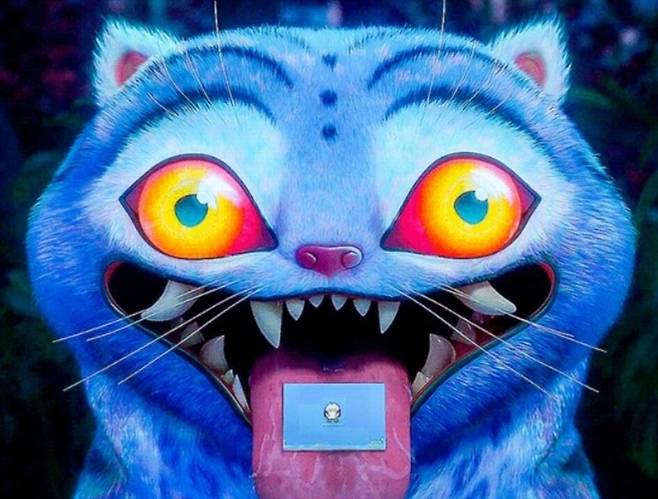 ‘케이팝 데몬 헌터스’에 등장하는 호랑이 캐릭터 ‘더피’. 넷플릭스 제공