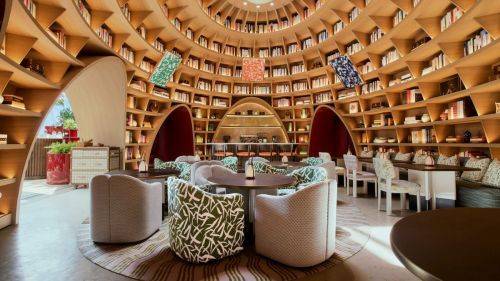 루이비통이 1일 서울 강남구 ‘루이비통 메종 서울’에 문을 연 레스토랑 ‘르 카페 루이비통’의 모습. 루이비통 제공