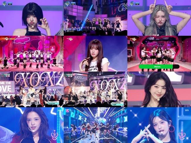 Mnet ‘엠카운트다운’, KBS 2TV ‘뮤직뱅크’, MBC ‘쇼! 음악중심’, SBS ‘인기가요’ 캡처