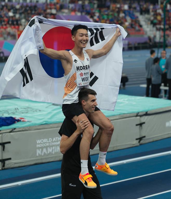 우상혁. 용인시청 육상팀 제공