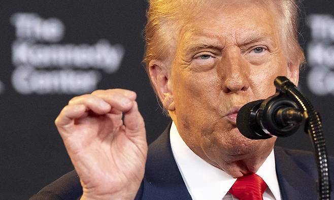 도널드 트럼프 미국 대통령. AP연합뉴스